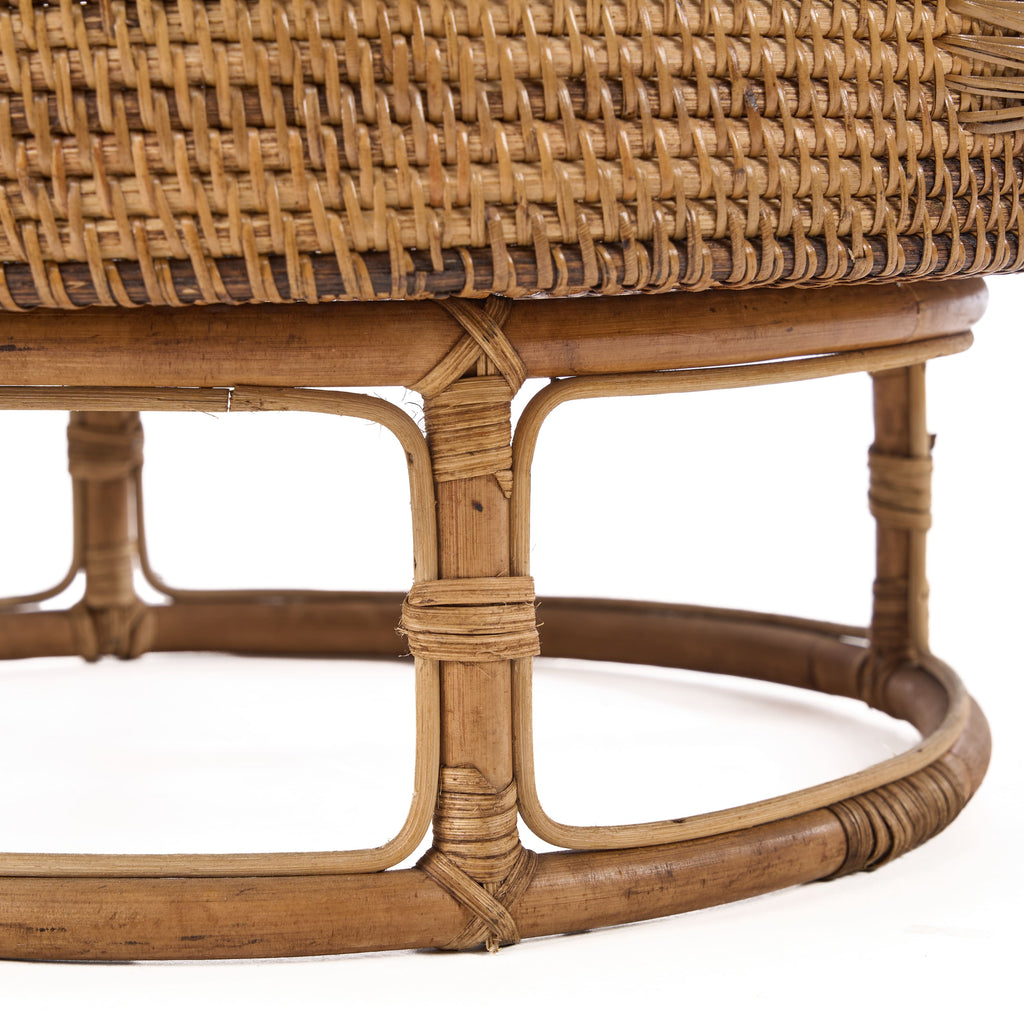 De Rattan Rise Tray - Natuurlijk bruin — Bazar Bizar, foto 6