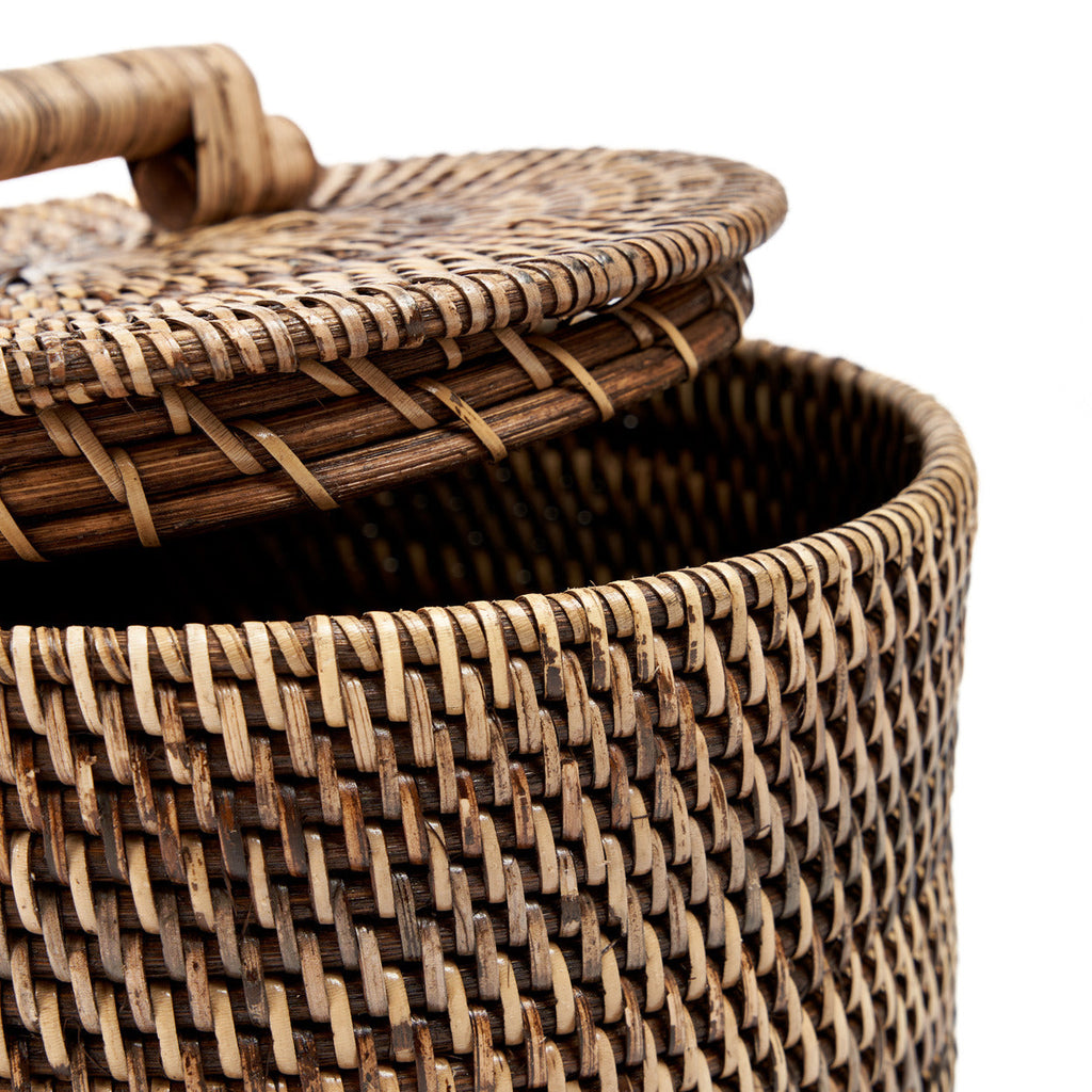 De Rotan Bin Laag - Naturel Bruin — Bazar Bizar, foto 6