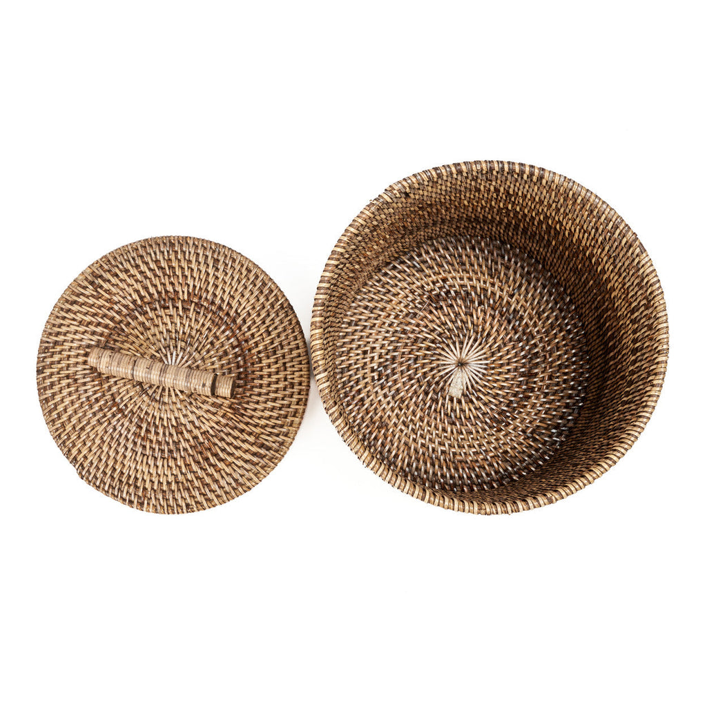 De Rotan Bin Laag - Naturel Bruin — Bazar Bizar, foto 8