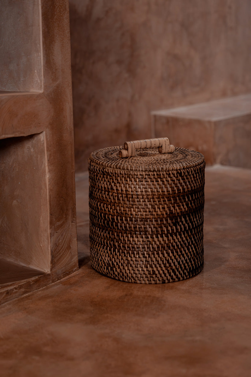 De Rotan Bin Laag - Naturel Bruin — Bazar Bizar, foto 2