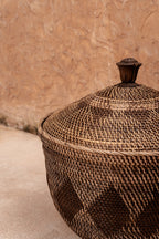 De Storage Crown Basket - Natuurlijk bruin — Bazar Bizar, foto 6