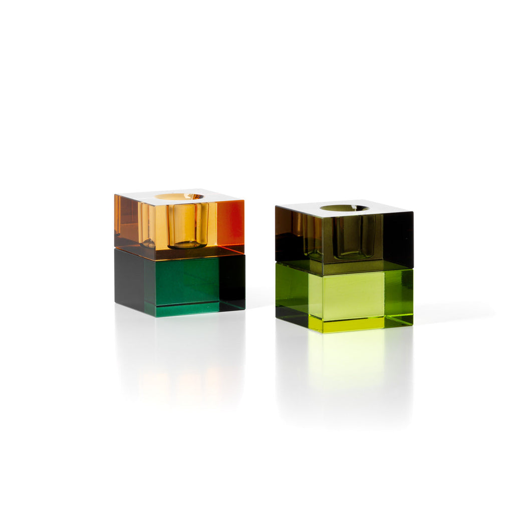 The Gem Blocks Kaarshouder - Groene Rook — Bazar Bizar, foto 3