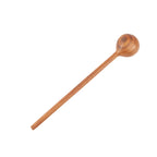 De Teak Root Platte Doseerlepel — Bazar Bizar, foto 5