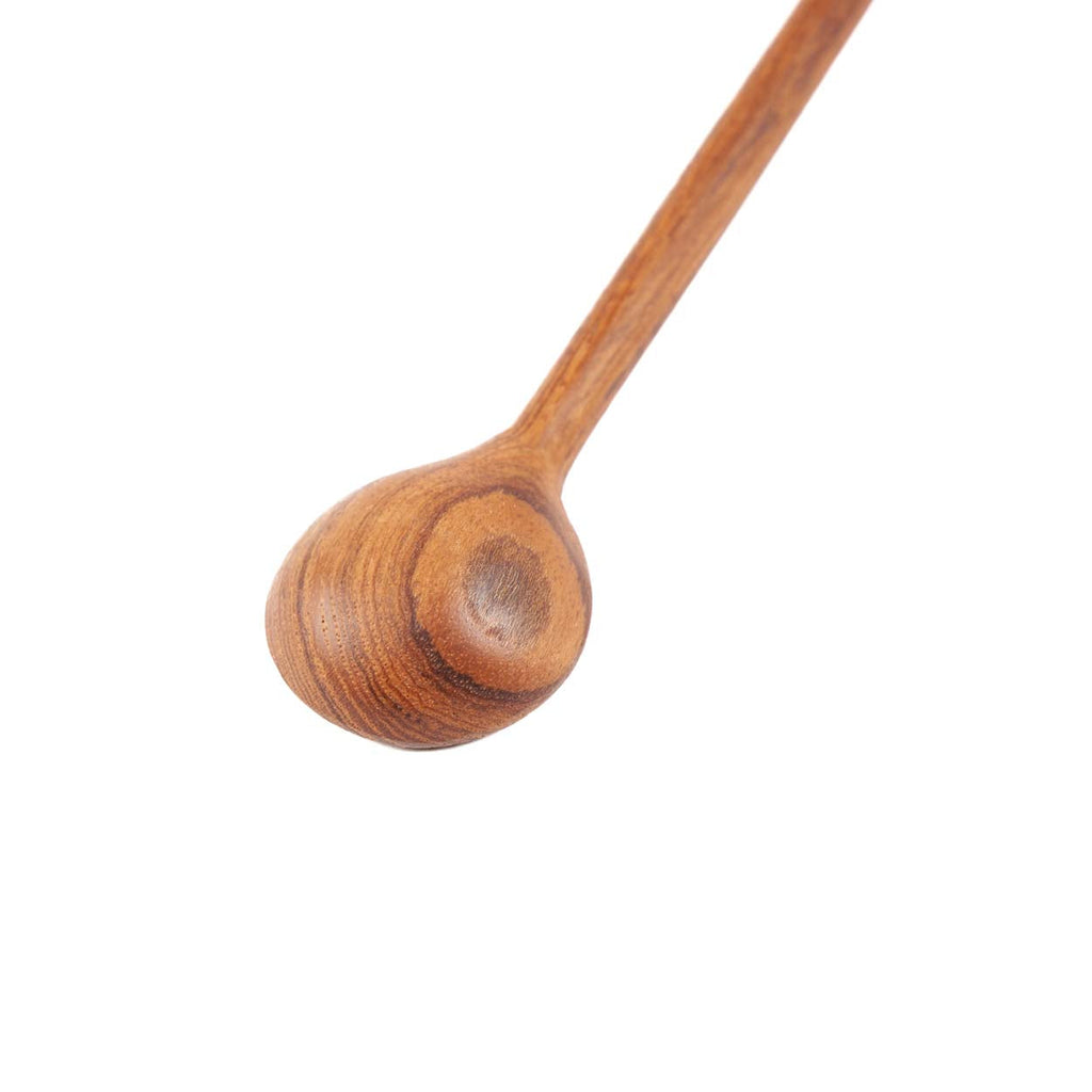 De Teak Root Platte Doseerlepel — Bazar Bizar, foto 6