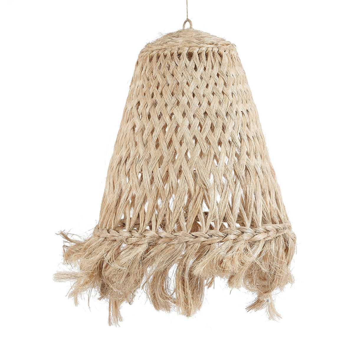 De Abaca Jelly Fish-hanger - Naturel - L — Bazar Bizar, foto 2