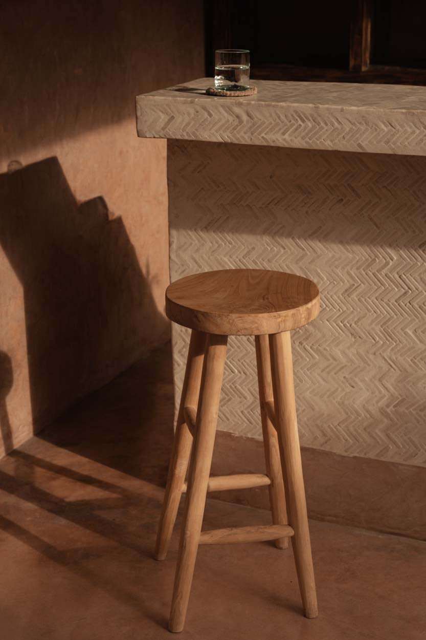 De Kedut Barkruk - Naturel — Bazar Bizar, foto 2
