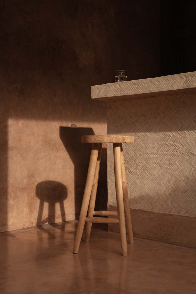 De Kedut Barkruk - Naturel — Bazar Bizar, foto 3