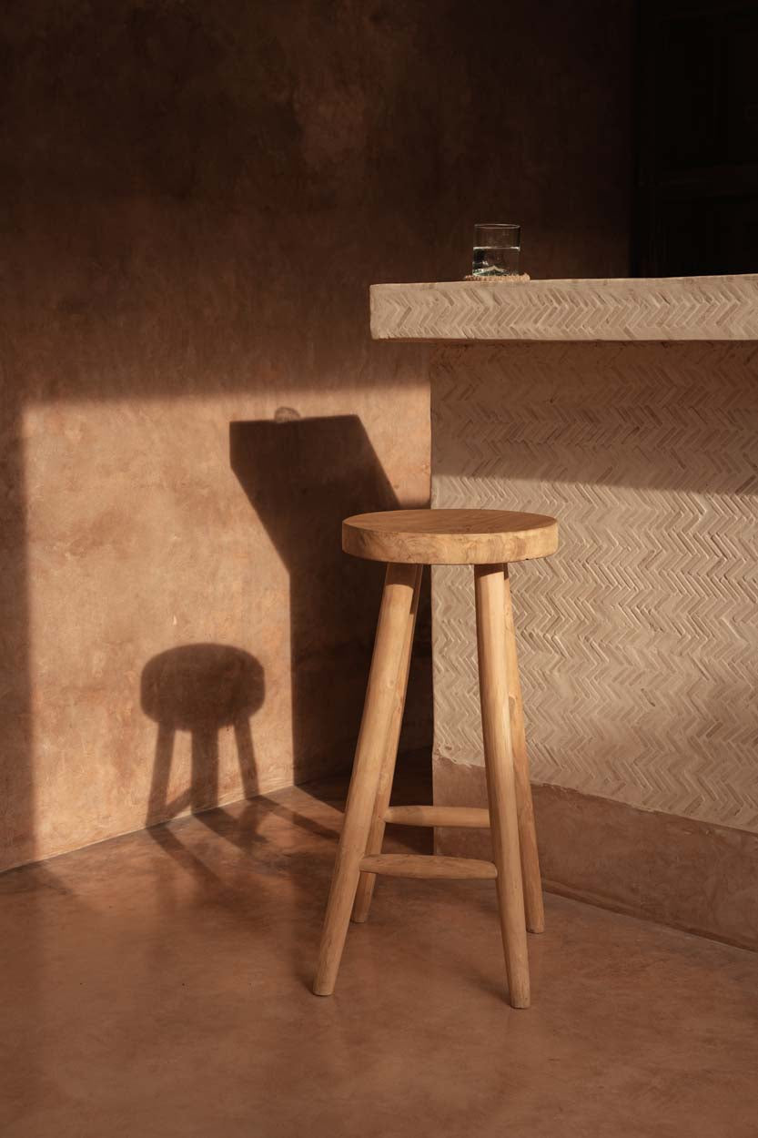 De Kedut Barkruk - Naturel — Bazar Bizar, foto 5
