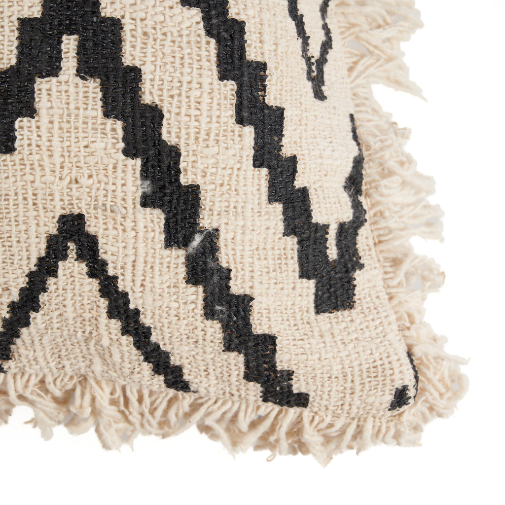 De Sahara Diamond Kussenhoes - Natuurlijk Zwart — Bazar Bizar, foto 7