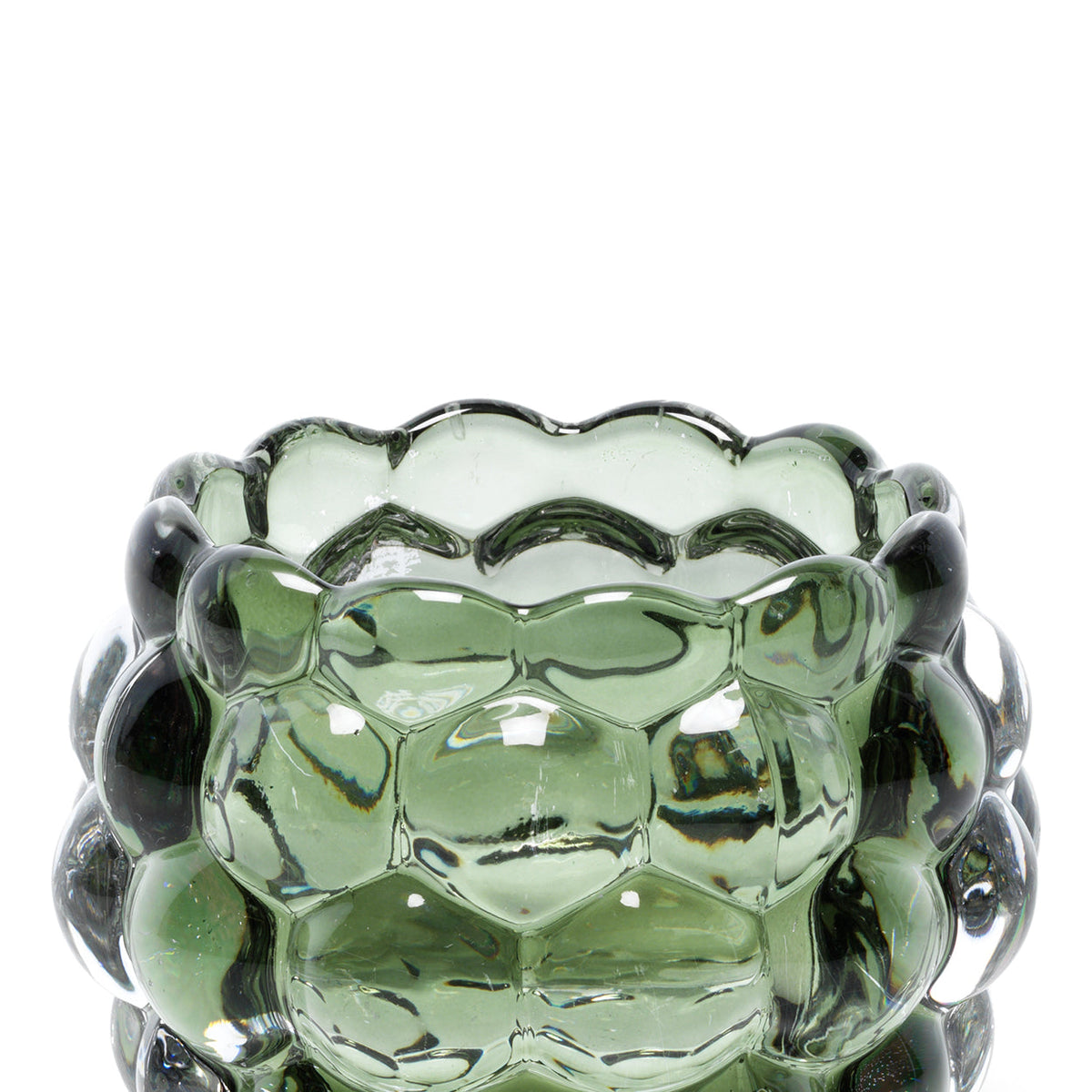 De Bubble Glow Kaarshouder - Groen — Bazar Bizar, foto 3