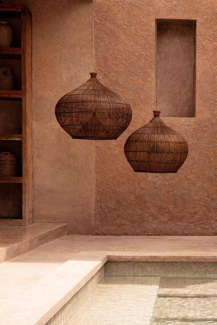 De Desert Gourd-hanger - Donker walnoot - L — Bazar Bizar, foto 4