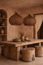 De Desert Gourd Hanger - Donker Walnoot - M — Bazar Bizar, foto 3