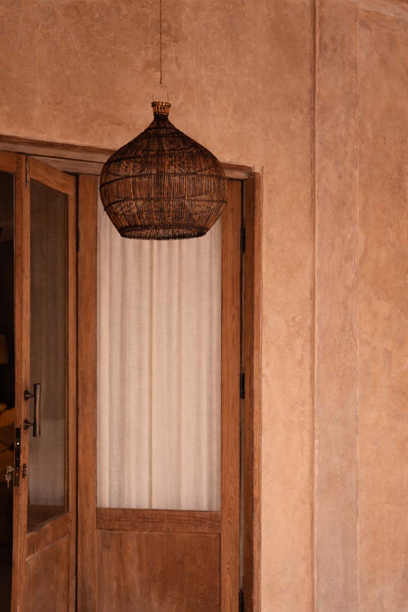 The Desert Gourd Hanger - Donker Walnoot - S — Bazar Bizar, foto 2