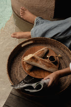 De Carry-All Dienbladen - Natuurlijk Bruin - M — Bazar Bizar, foto 2
