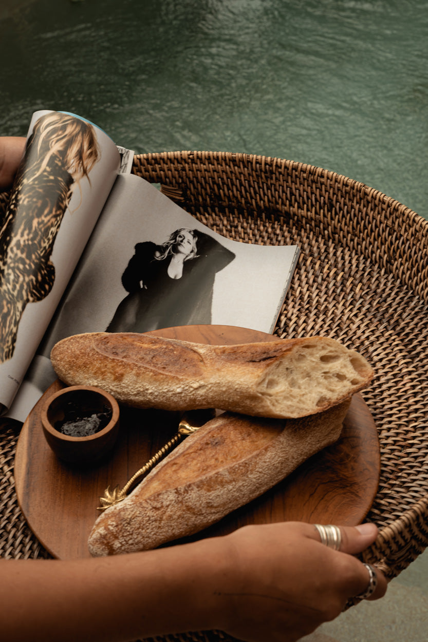 De Carry-All Dienbladen - Natuurlijk Bruin - M — Bazar Bizar, foto 3