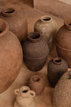 De Clay Echo Vaas - Crème - M — Bazar Bizar, foto 3