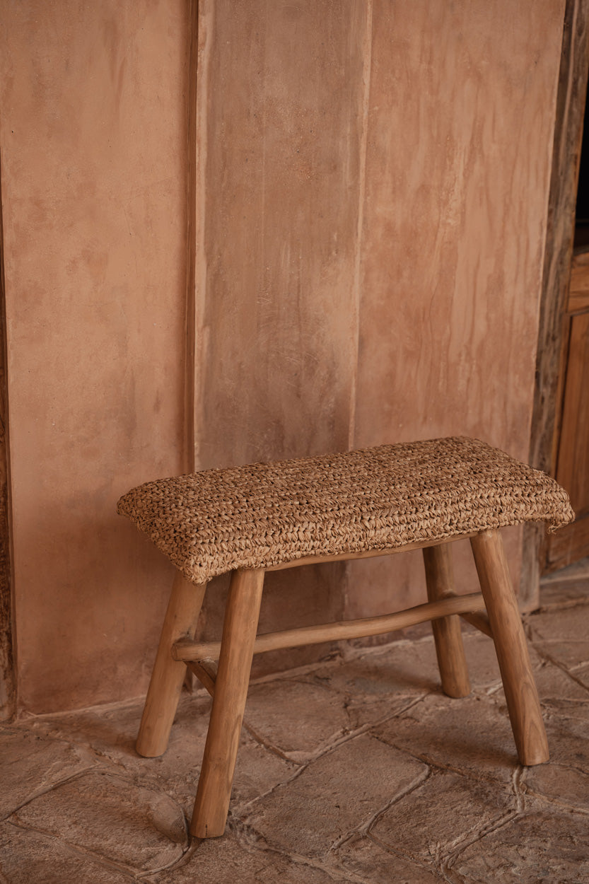 De Raffia Bank - Naturel — Bazar Bizar, foto 2