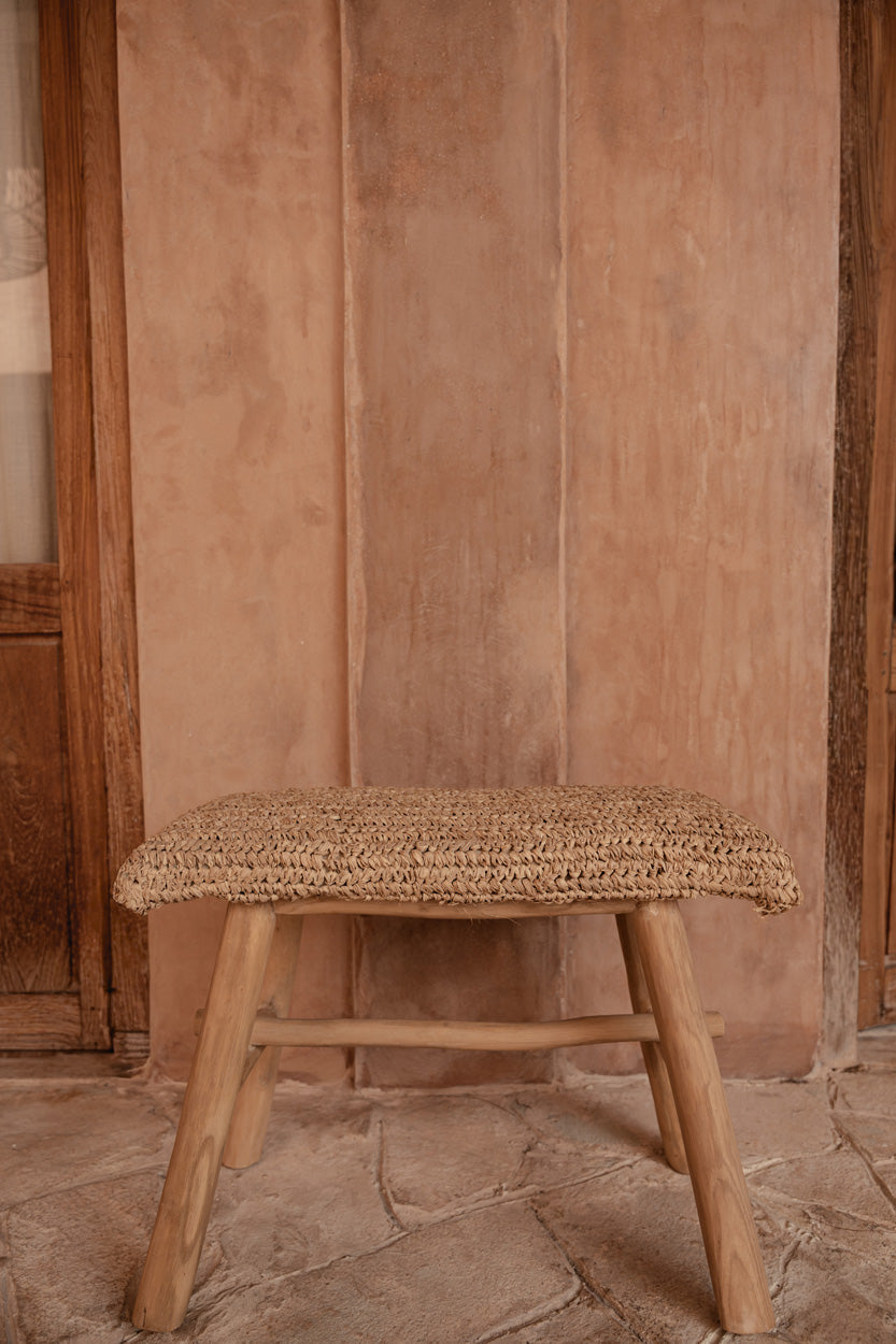 De Raffia Bank - Naturel — Bazar Bizar, foto 3
