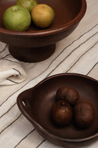 De Etnische Fruitschaal - Terracotta - M — Bazar Bizar, foto 4