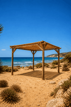 De Coco Shade Vierkant - Naturel - 300x300 — Bazar Bizar, foto 3