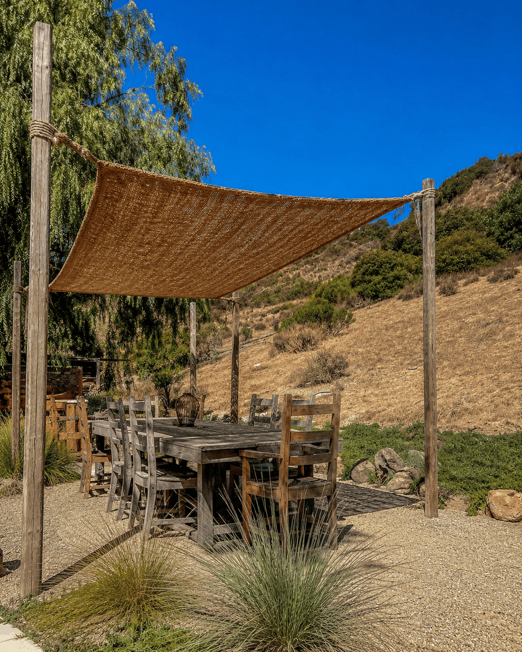 De Coco Shade Rechthoekig - Naturel - 300x200 — Bazar Bizar, foto 2