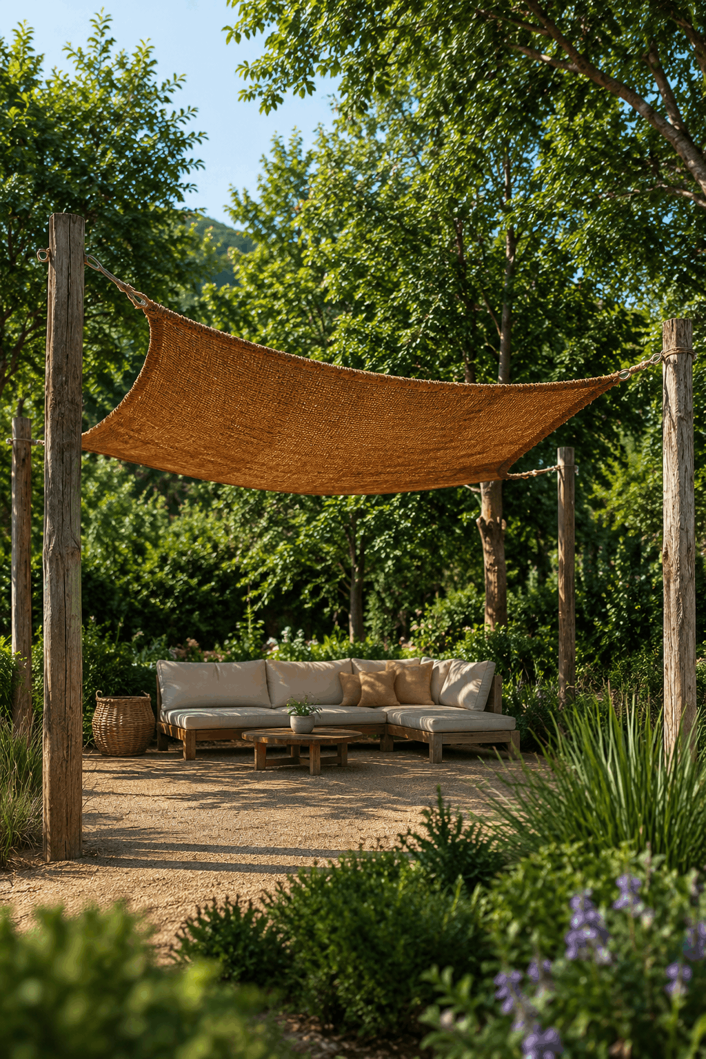 De Coco Shade Rechthoekig - Naturel - 400x300 — Bazar Bizar, foto 2