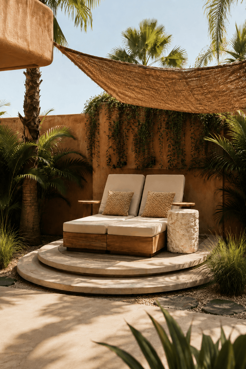 De Coco Shade Rechthoekig - Naturel - 500x300 — Bazar Bizar, foto 3