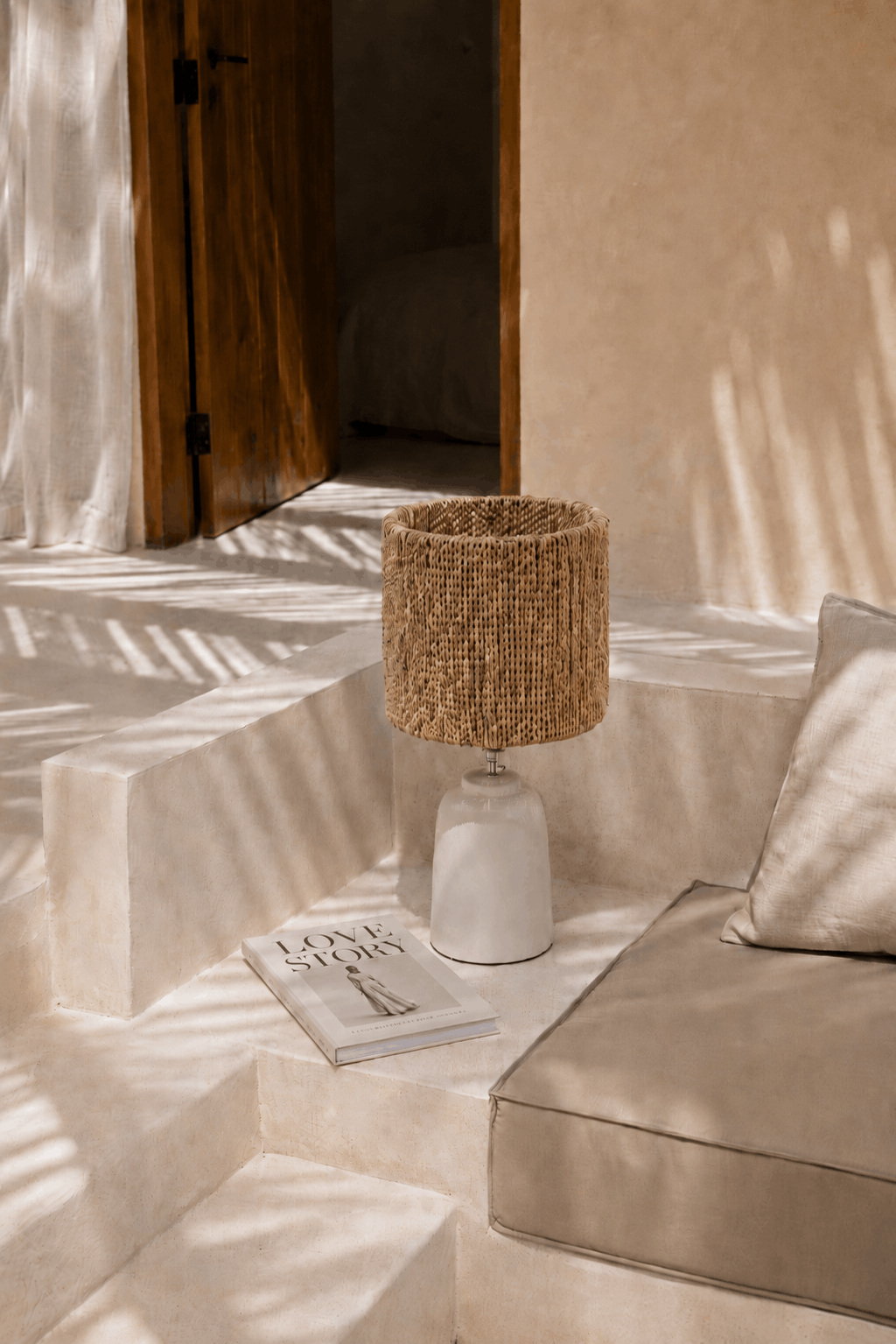 De Chalki tafellamp kap - naturel — Bazar Bizar, foto 2