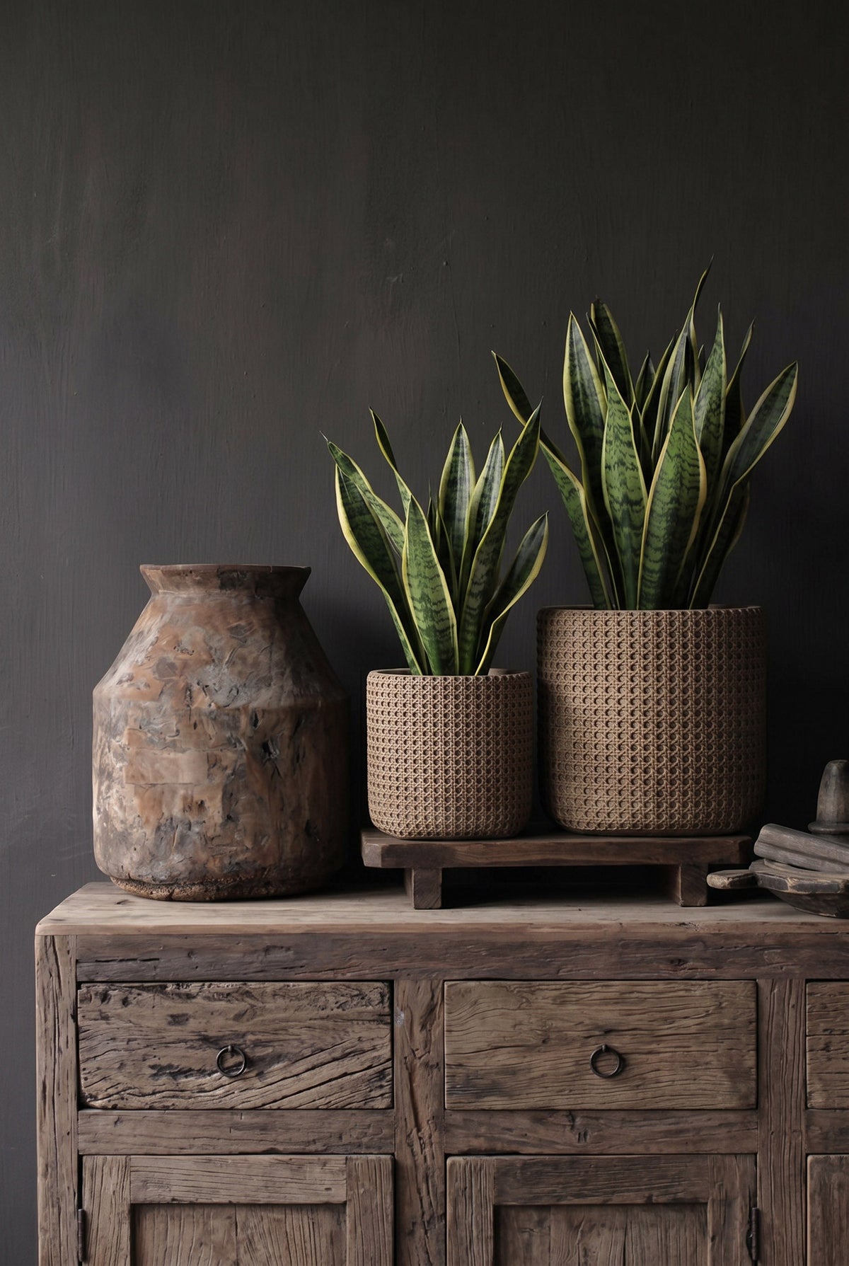 De RattanRock Planter - Naturel - L — Bazar Bizar, foto 3