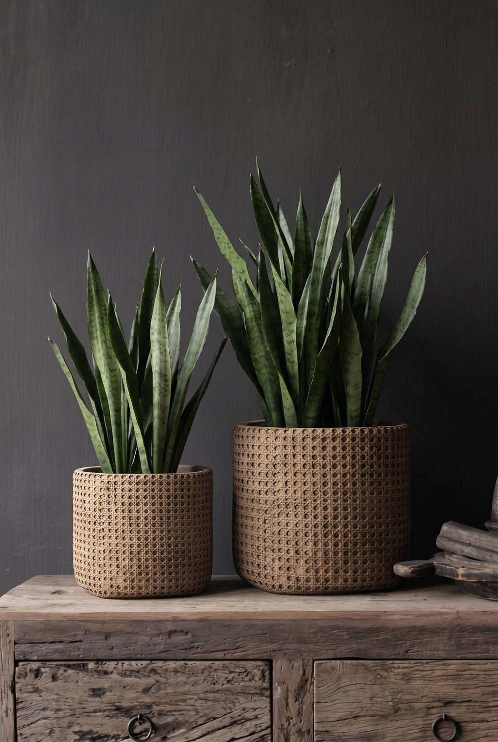 De RattanRock Plantenbak - Naturel - XL — Bazar Bizar, foto 2