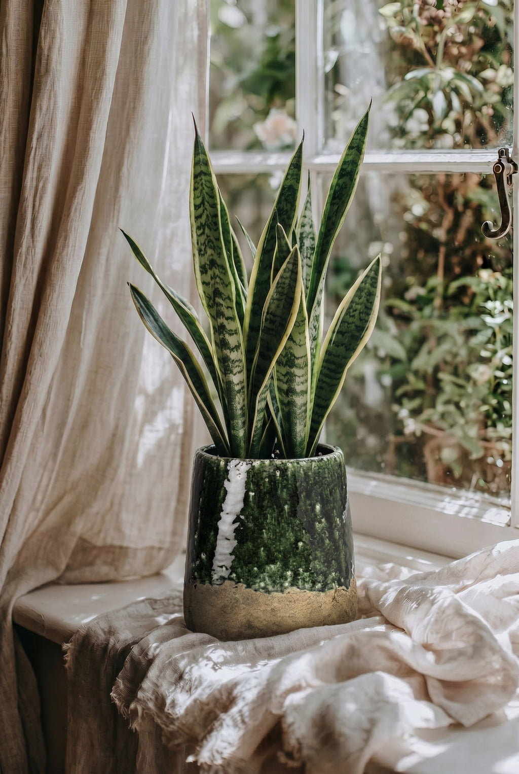 De Moss Conische Plantenbak - Betongroen - L — Bazar Bizar, foto 2