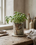 De Bidasar Marmeren Plantenbak - Groen — Bazar Bizar, foto 2