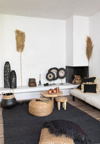 Het gefranjerde tapijt - Zwart - 200x300 — Bazar Bizar, foto 4