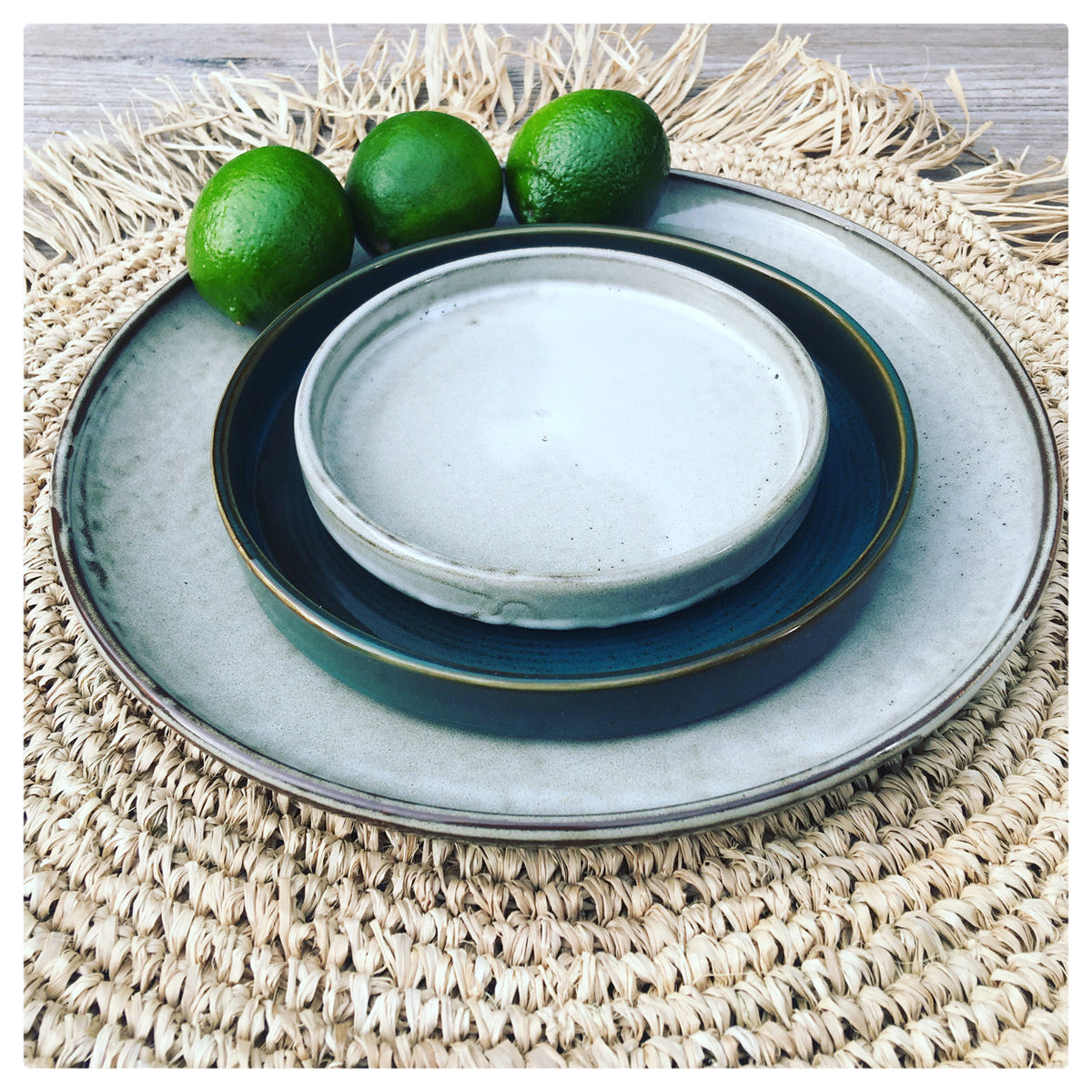 De Fringe Raffia Placemat Round - Naturel — Bazar Bizar, foto 4