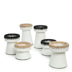 The Pretty Candle Holder - Wit Zwart - M — Bazar Bizar, foto 5