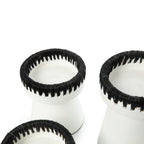 The Pretty Candle Holder - Wit Zwart - M — Bazar Bizar, foto 4
