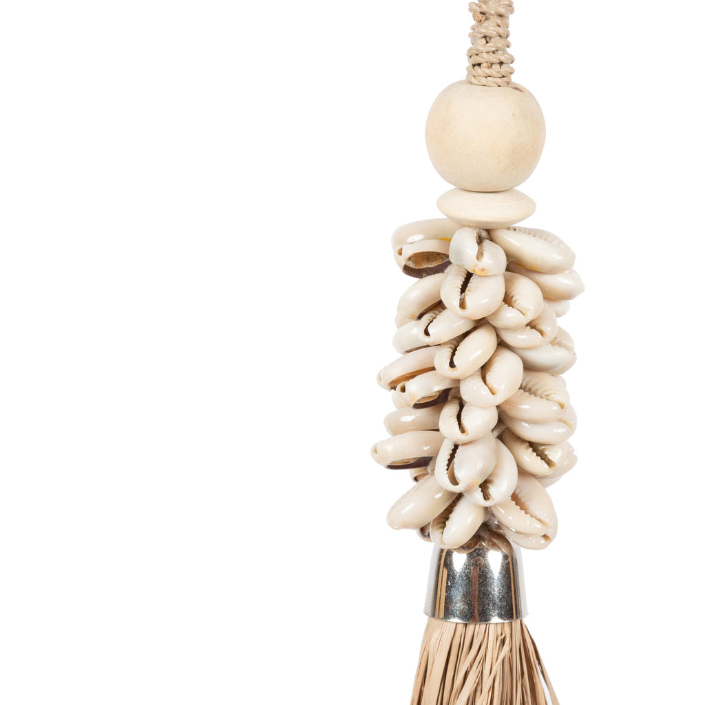 De kauri en raffia kwastje - natuurlijk — Bazar Bizar, foto 5