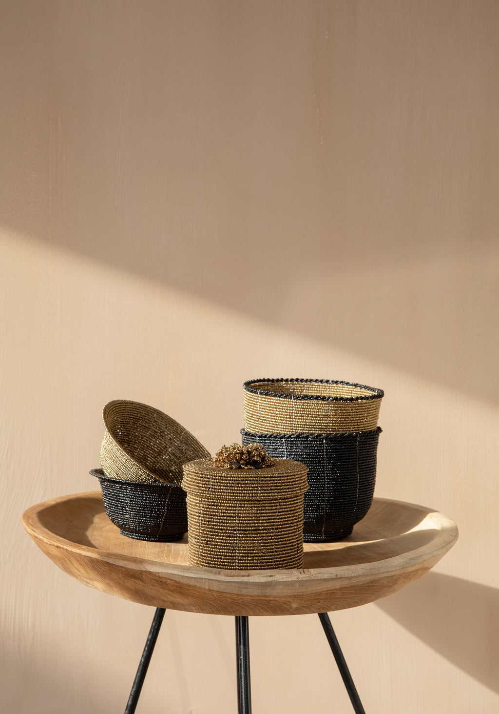 The Beaded Candy Bowl - Zwart - M — Bazar Bizar, foto 2