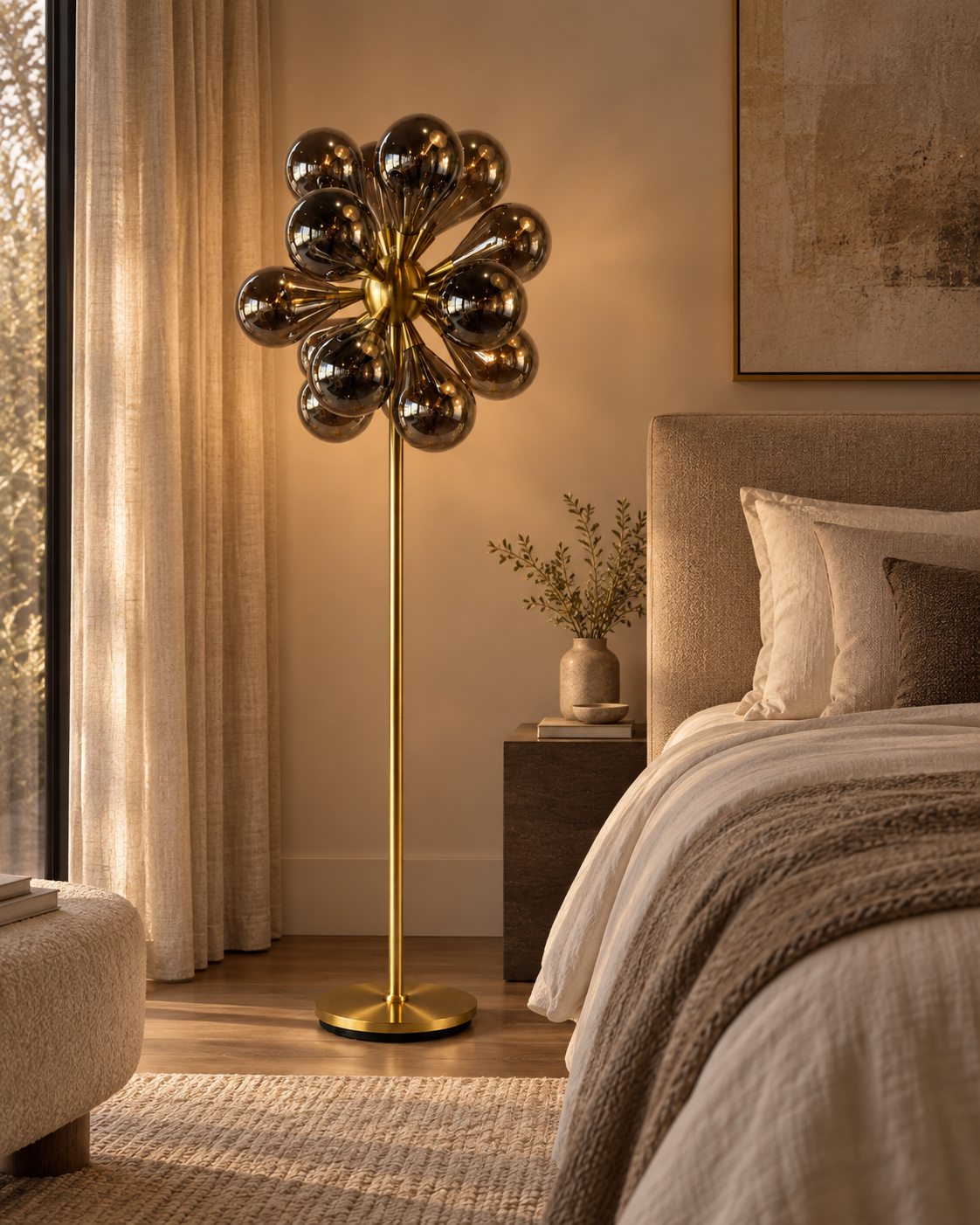 De Dahlia-vloerlamp — Bazar Bizar, foto 3