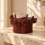 De Oh My Gee Kaarshouder - Bordeaux Fluweel - XL — Bazar Bizar, foto 2
