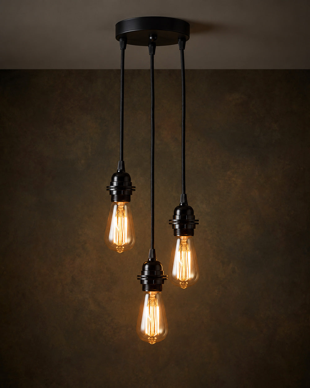 Fitting lampen plafond - Zwart - 3 fittingen — Bazar Bizar, foto 2