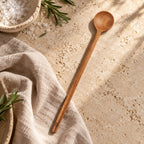 De Teak Root Platte Doseerlepel — Bazar Bizar, foto 2