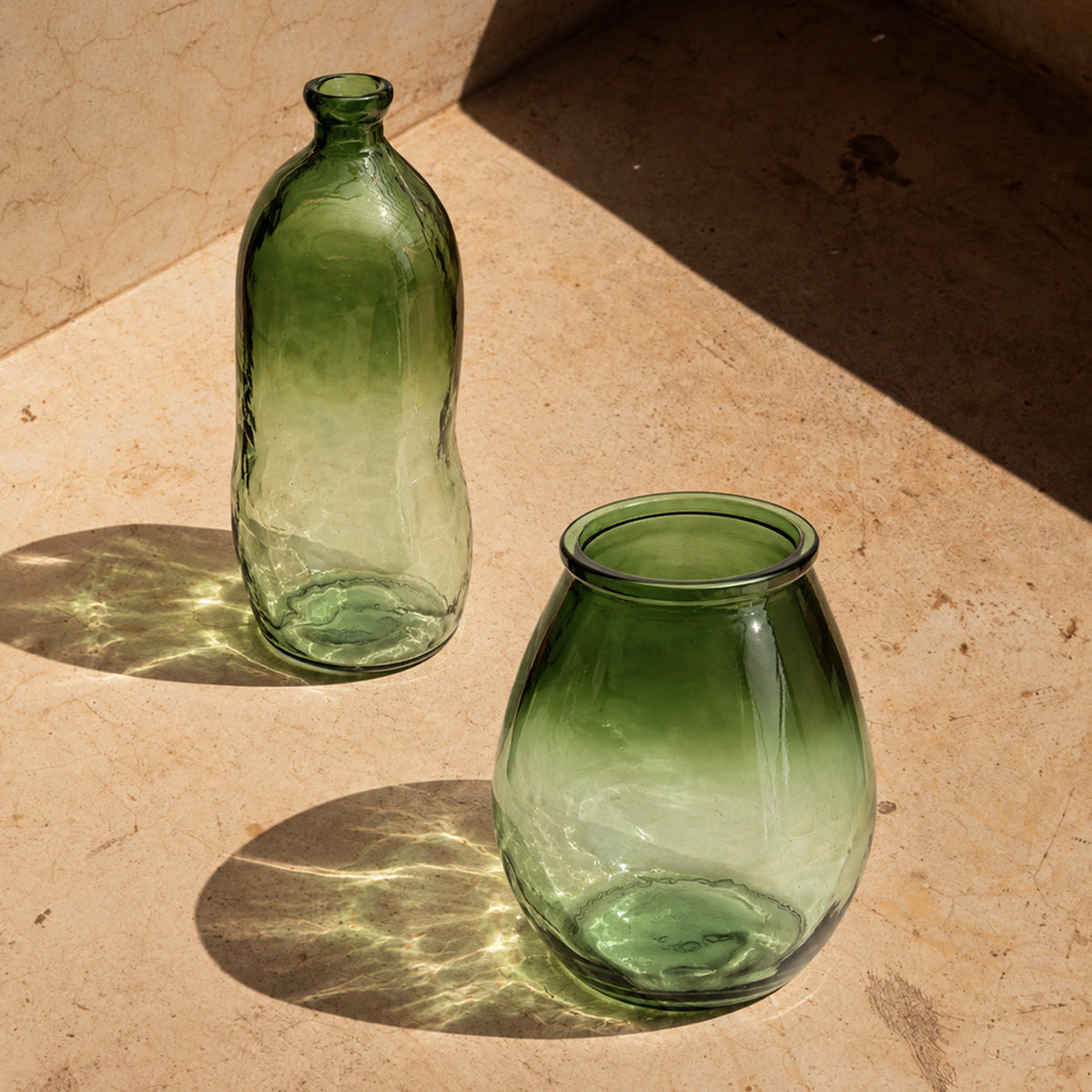 de Q IE uit vaas - groen - l — Bazar Bizar, foto 2