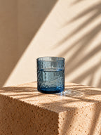 De Azure Hammered High Tumbler - Blauw — Bazar Bizar, foto 11