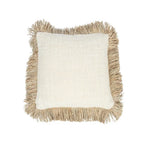 De Saint Tropez Kussenhoes - Natuurlijk Wit - 40x40 - Bazar Bizar