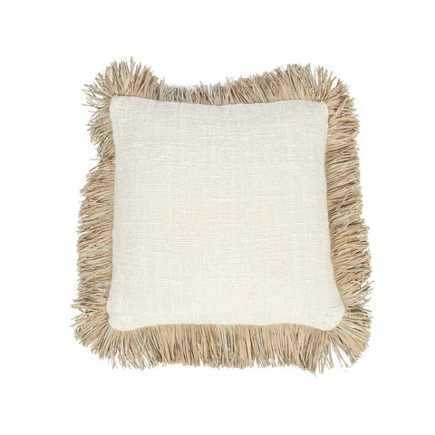 De Saint Tropez Kussenhoes - Natuurlijk Wit - 40x40 - Bazar Bizar