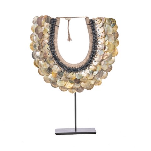 De Clam Couture op standaard - naturel - Bazar Bizar