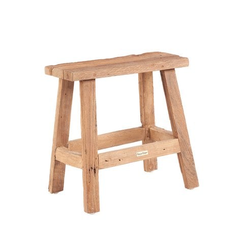 De Fab Rustieke Kruk - Naturel - Bazar Bizar