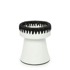 The Pretty Candle Holder - Wit Zwart - M - Bazar Bizar
