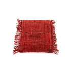 The Oh My Gee Kussenhoes - Kersenrood - 40x40 - Bazar Bizar